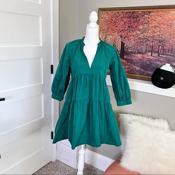 puff long sleeve dress zara ZARA Puff Sleeve Maxi Dress by Zara